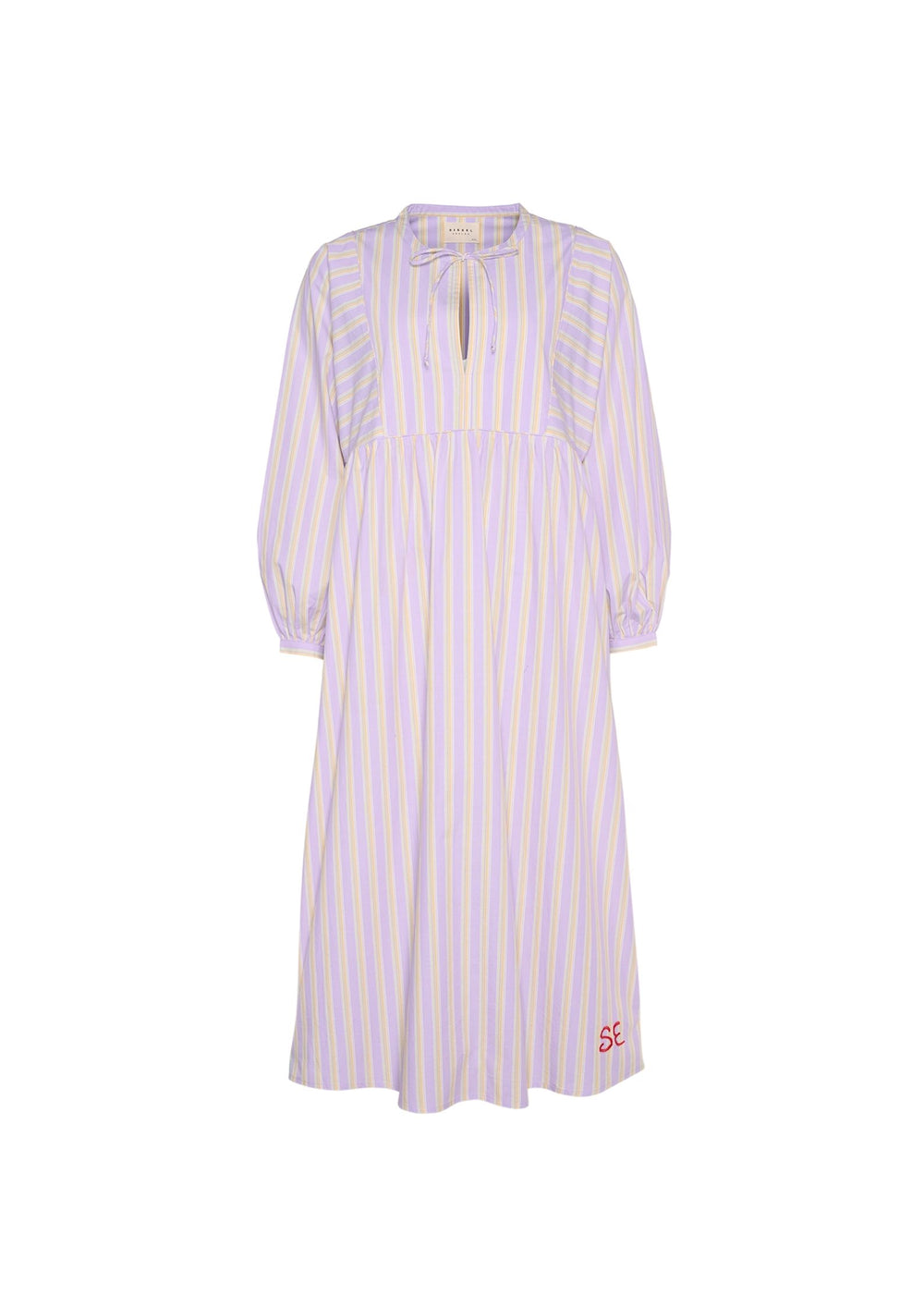 Sissel Edelbo - Vera Dress - Lavender stripes - Onesize