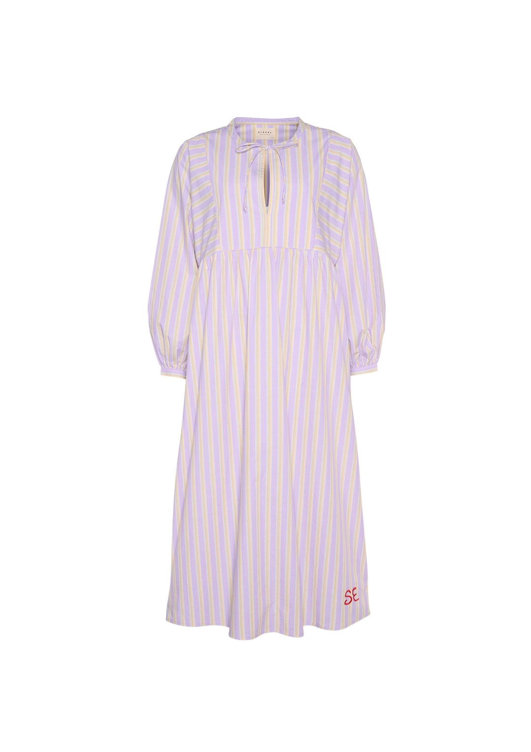 Sissel Edelbo - Vera Dress - Lavender stripes - Onesize