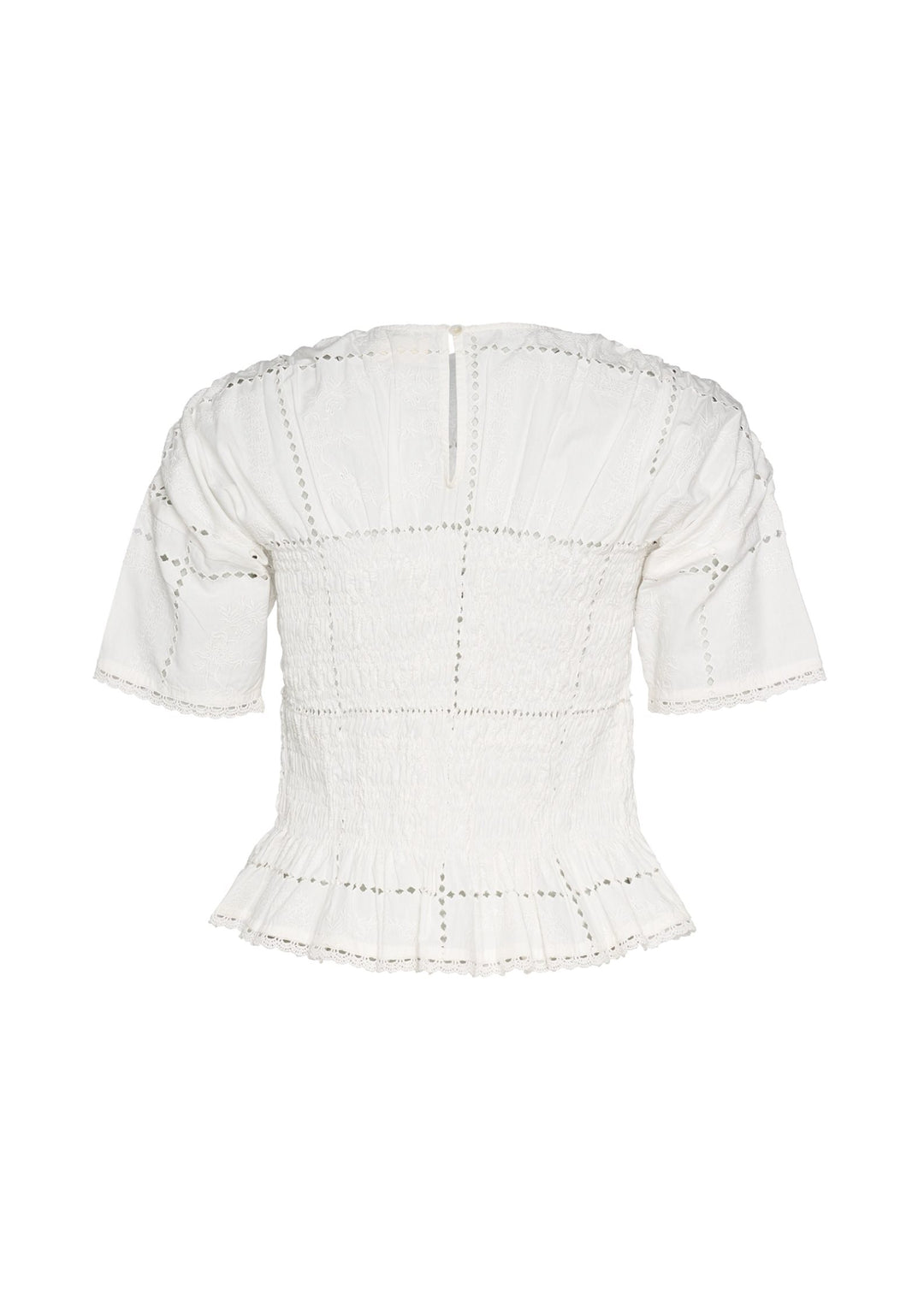 Sissel Edelbo - Vincenta Top - Leftover Fabric - White Squares