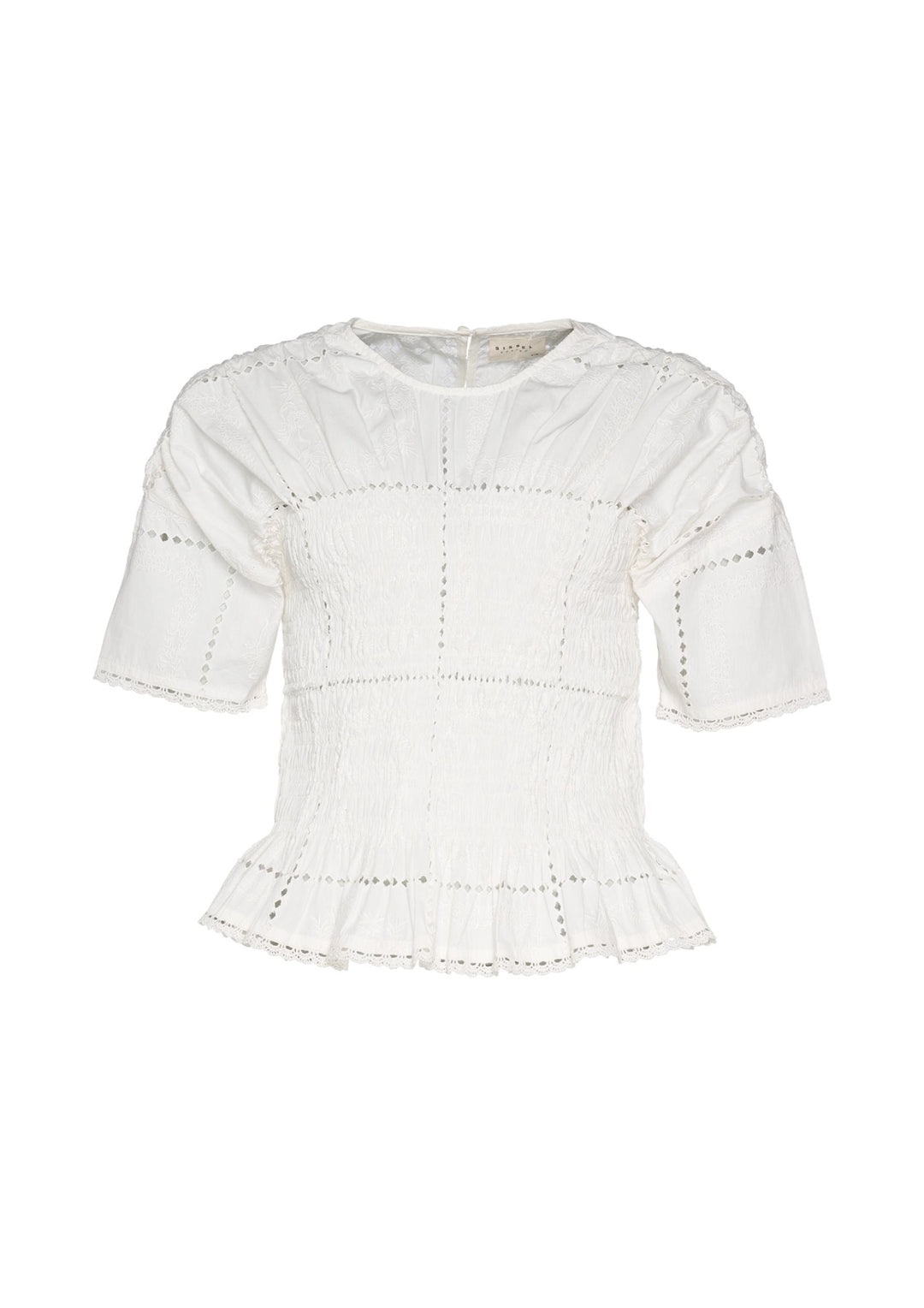 Sissel Edelbo - Vincenta Top - Leftover Fabric - White Squares