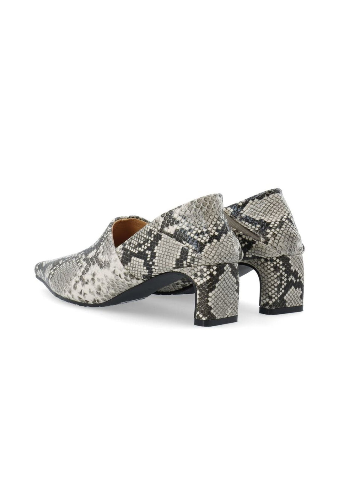 Medina x Bianco - Rowe Heel Step - White Snake