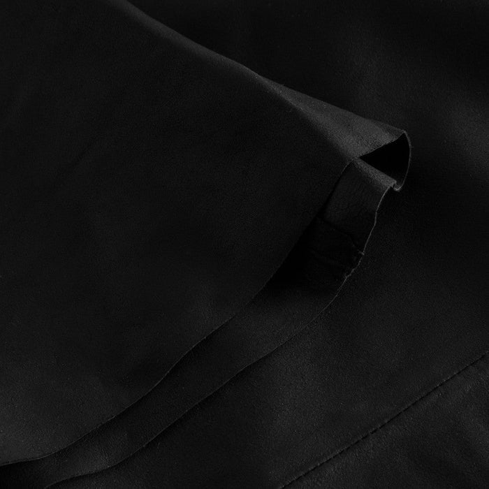 Depeche - Elinor Leather Nederdel - Black