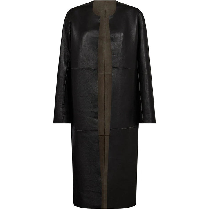 Depeche - Zita 2 in 1 Jakke - Khaki / Black Combi