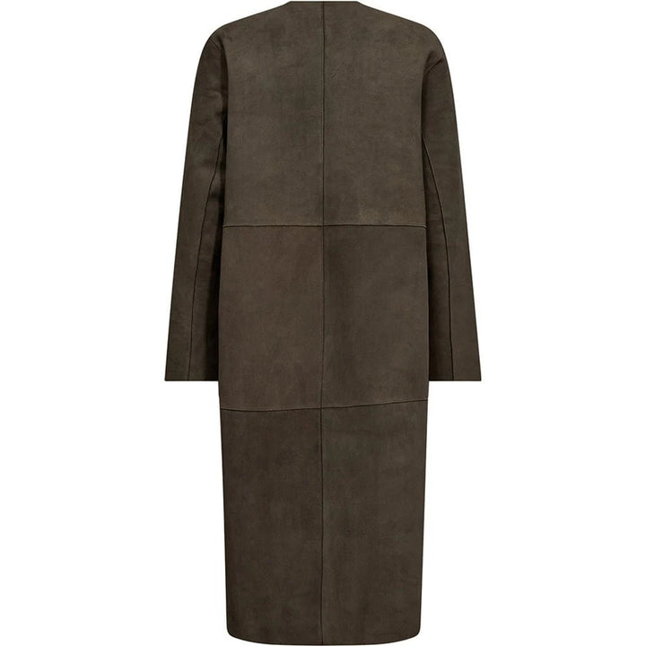 Depeche - Zita 2 in 1 Jakke - Khaki / Black Combi