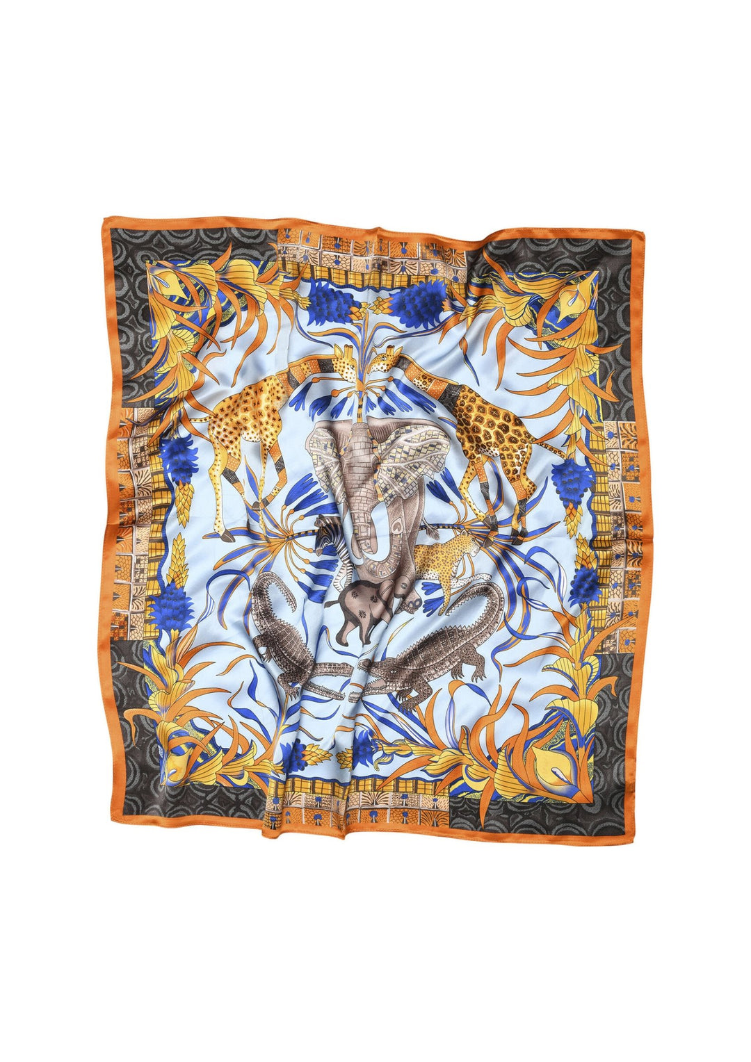 Sneaky Fox - Nancy Silke Tørklæde - Desert Sun - 68x68cm