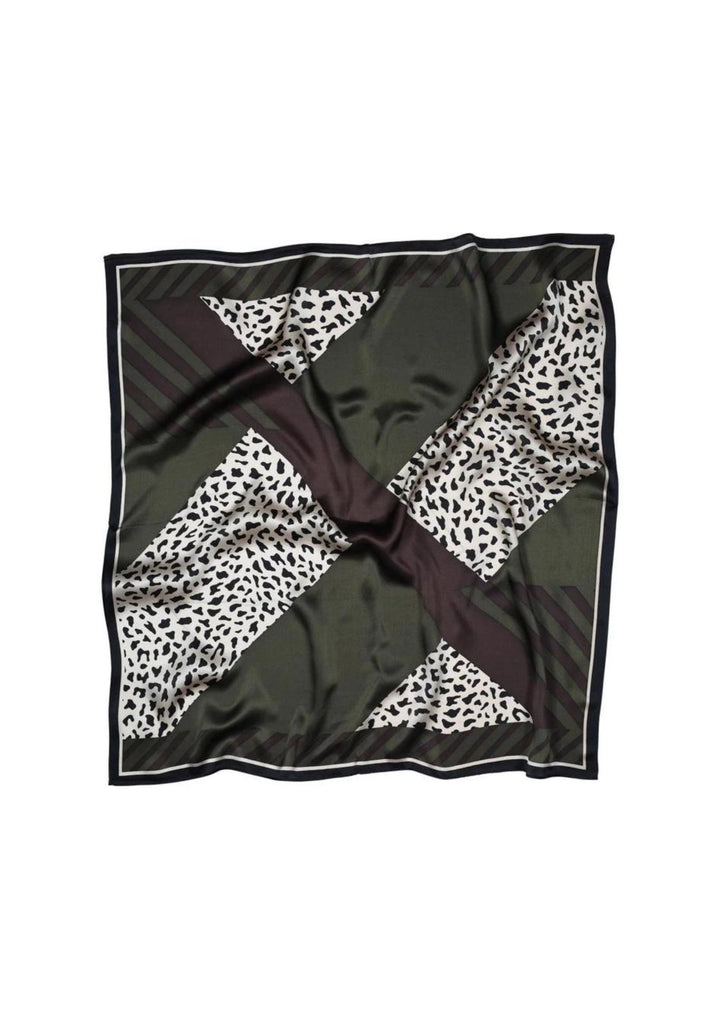 Sneaky Fox - Marsalis Silke Tørklæde - Duffel Bag -  70x70cm  