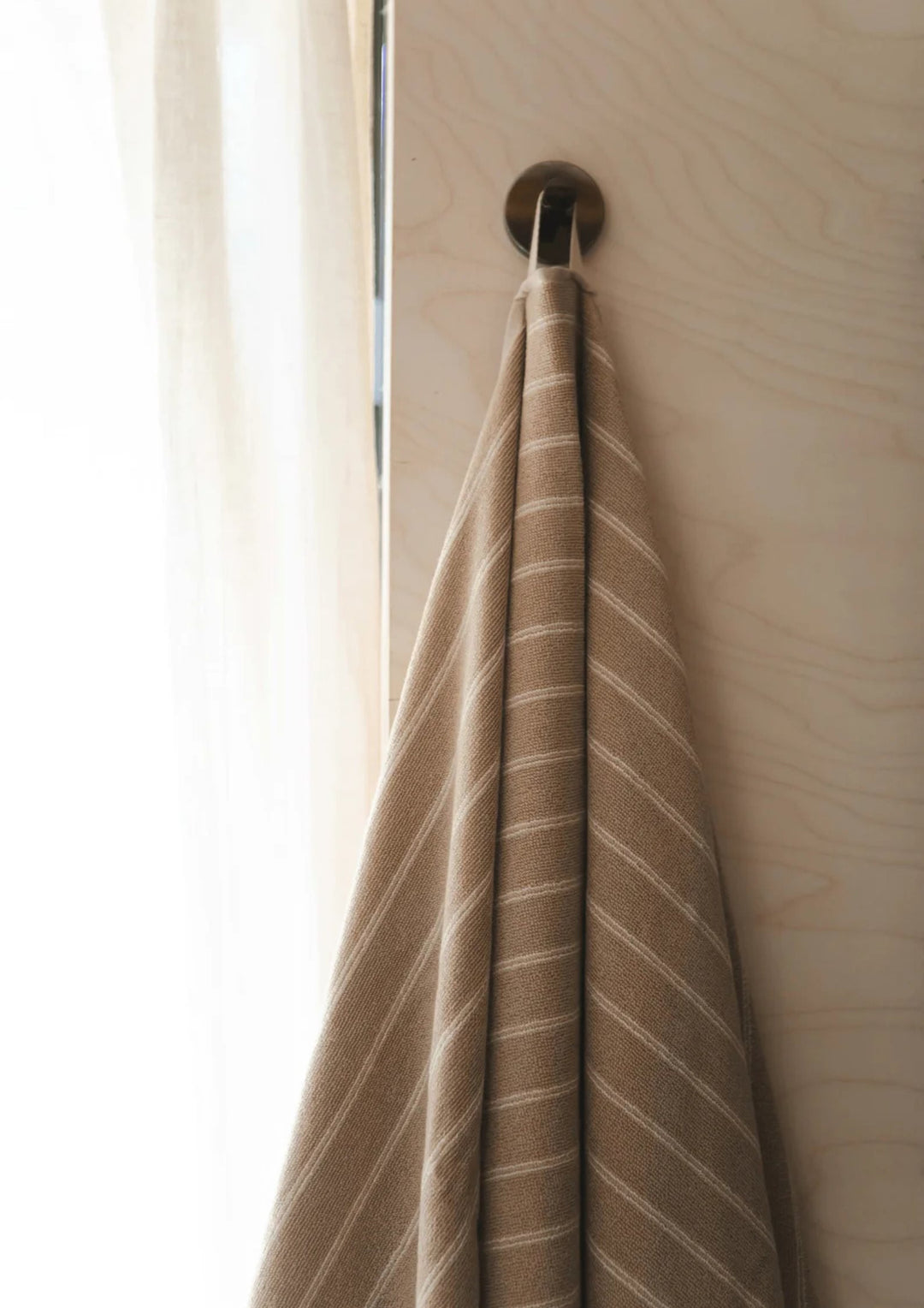 Studio Feder - Una Håndklæde - Sand Beige Rain - 50x100cm