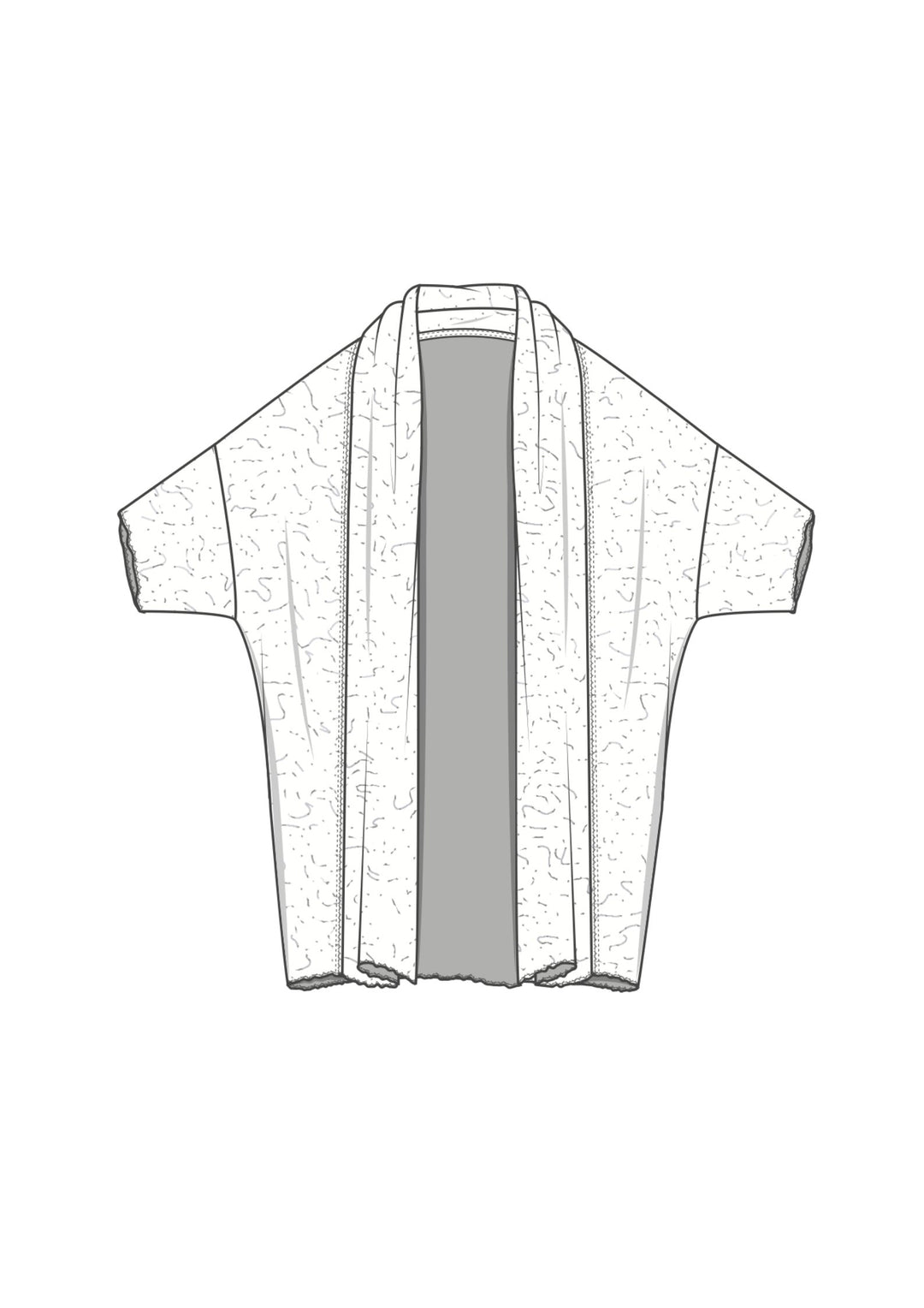 Style 8501 - Merino bubble wool