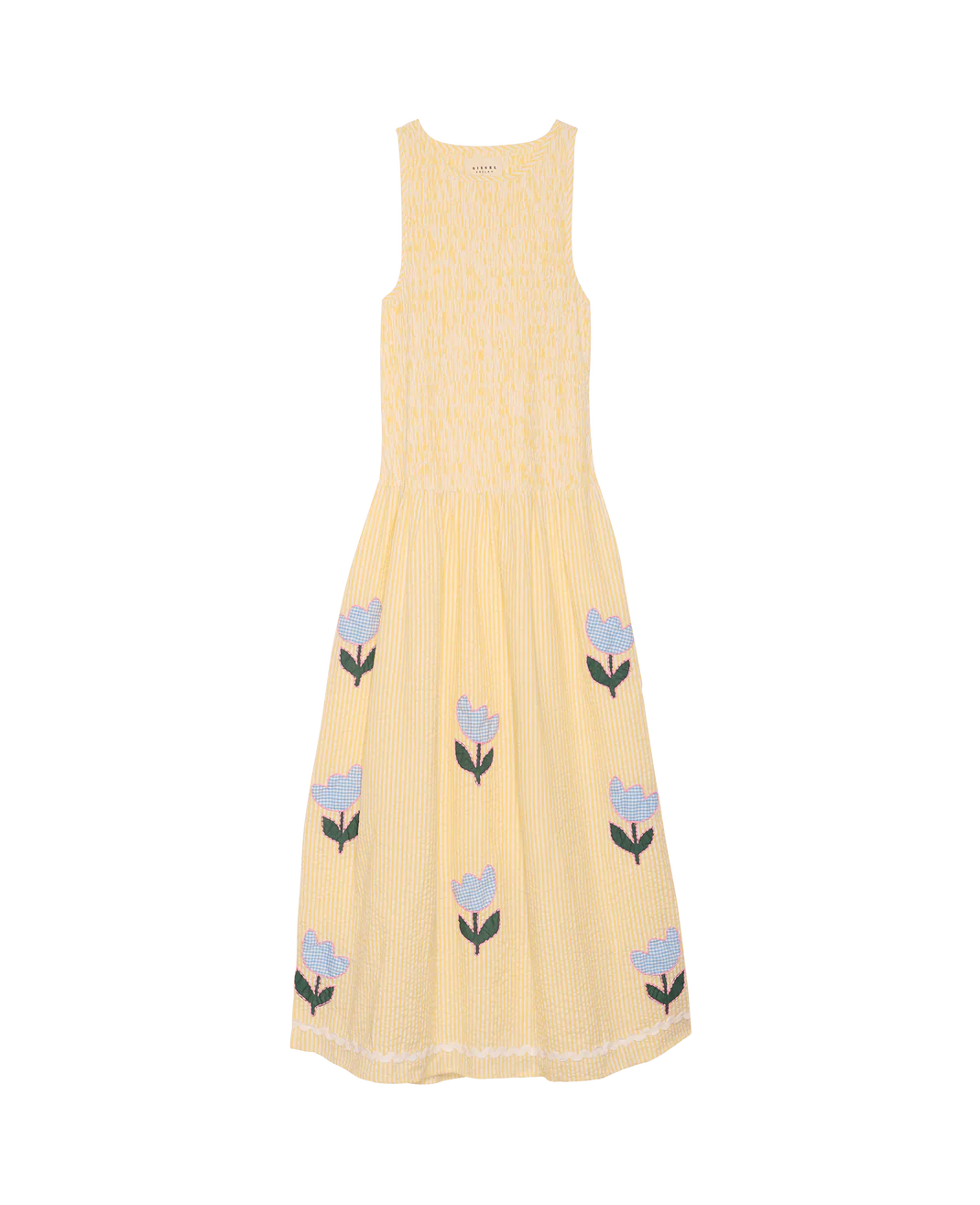 Sissel Edelbo - Svea Kjole - Yellow Stripes