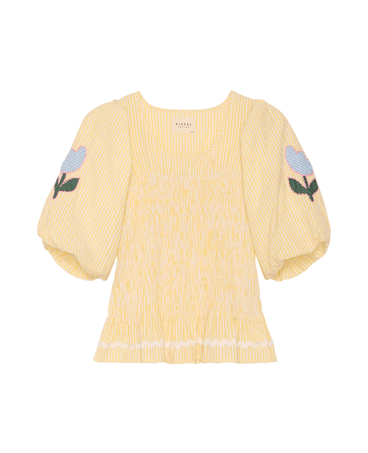 Sissel Edelbo - Svea Top - Yellow Stripes
