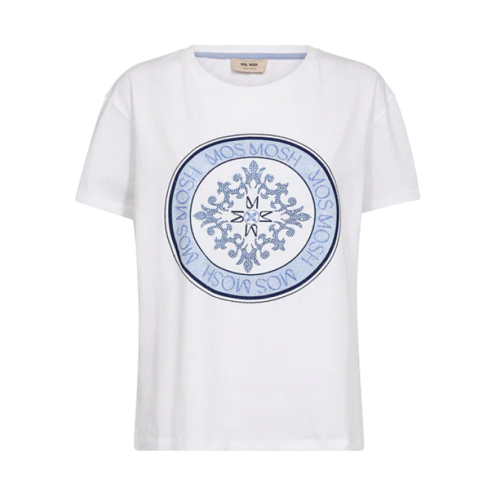 Mos Mosh - Safina SS tee - White