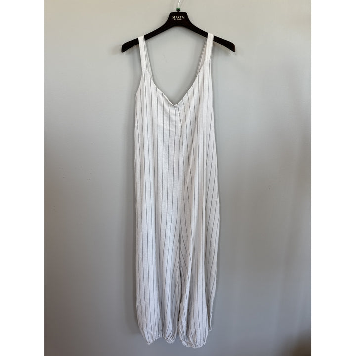 Marta - Tarelle Jumpsuit - Sabbia Stripe - ONESIZE