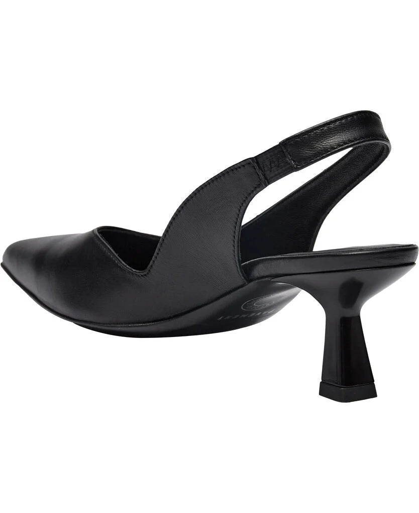 Pavement - Therese Heels - Black Leather