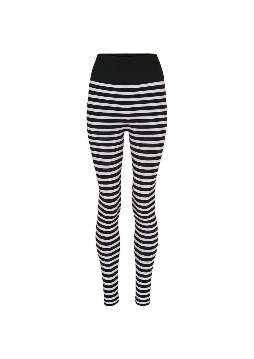 Tim &amp; Simonsen - Arianna Stripe Legging HW - Nero-Bianco - Onesize