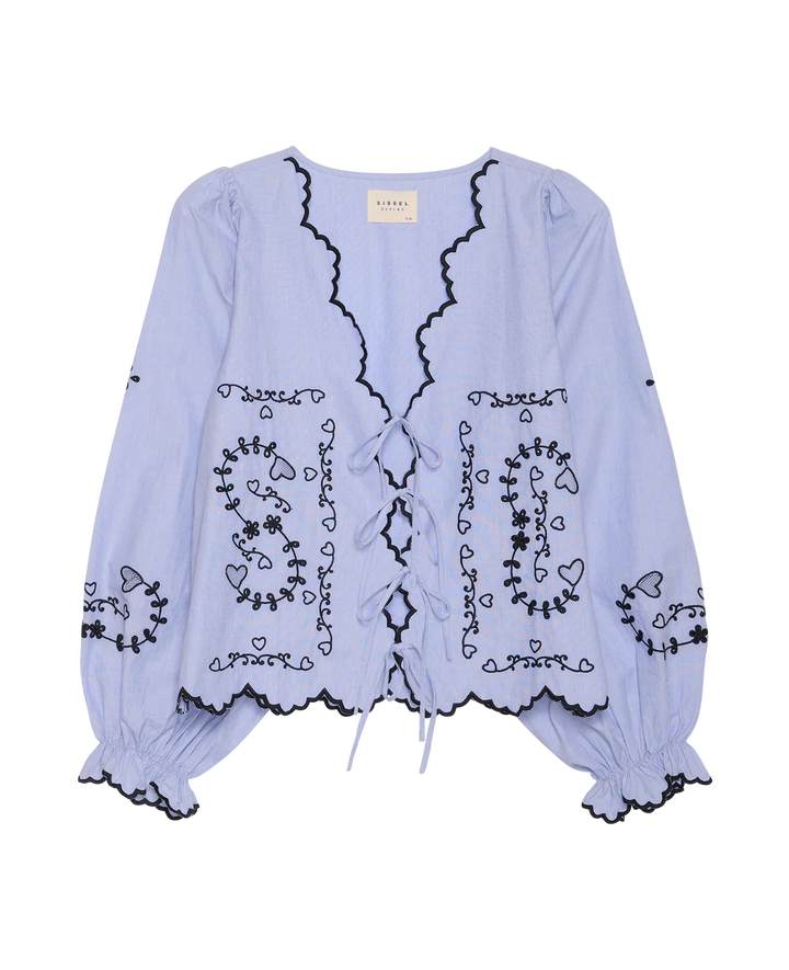 Sissel Edelbo - Tone top - Blue