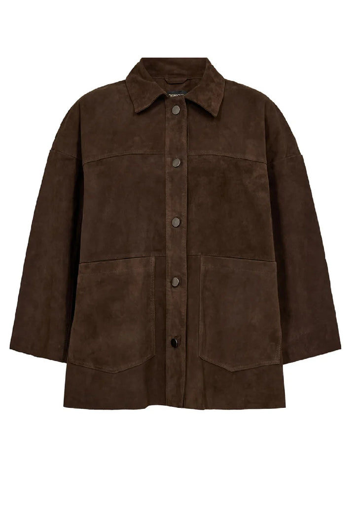 Depeche - Tonja Oversize Shirt - Dusty Bronw