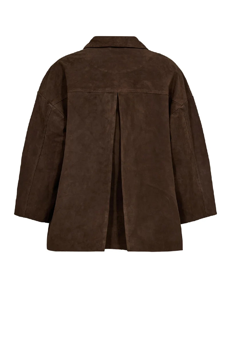 Depeche - Tonja Oversize Shirt - Dusty Bronw