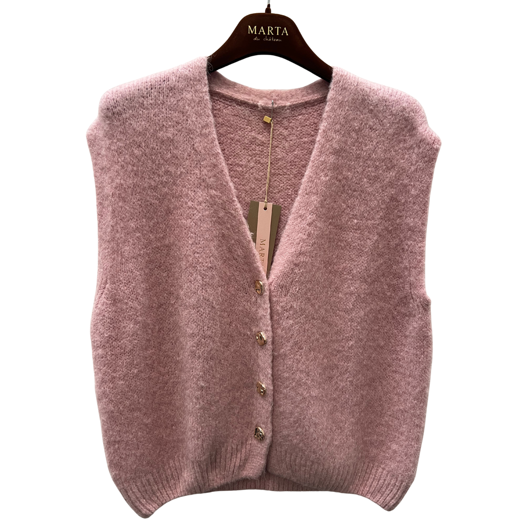 Marta - Amara Vest - Pink - Onesize