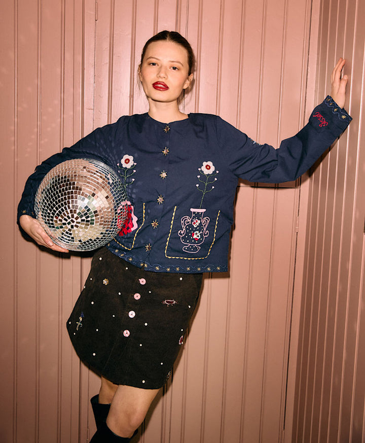 Sissel Edelbo - Emmy Skjorte - Navy
