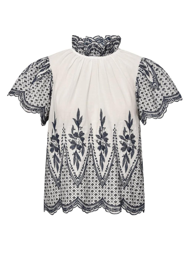 Gossia - MiniGO Bluse - Off-White