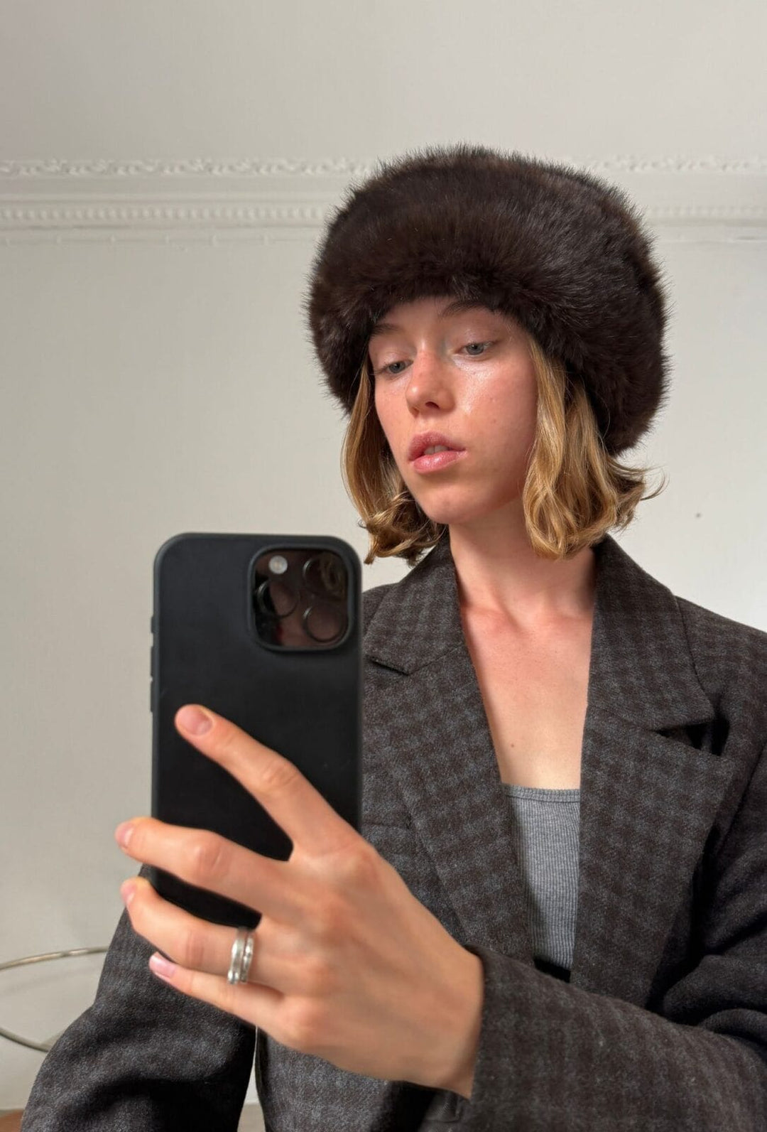 Boii - Tyra Hat - Dark Brown