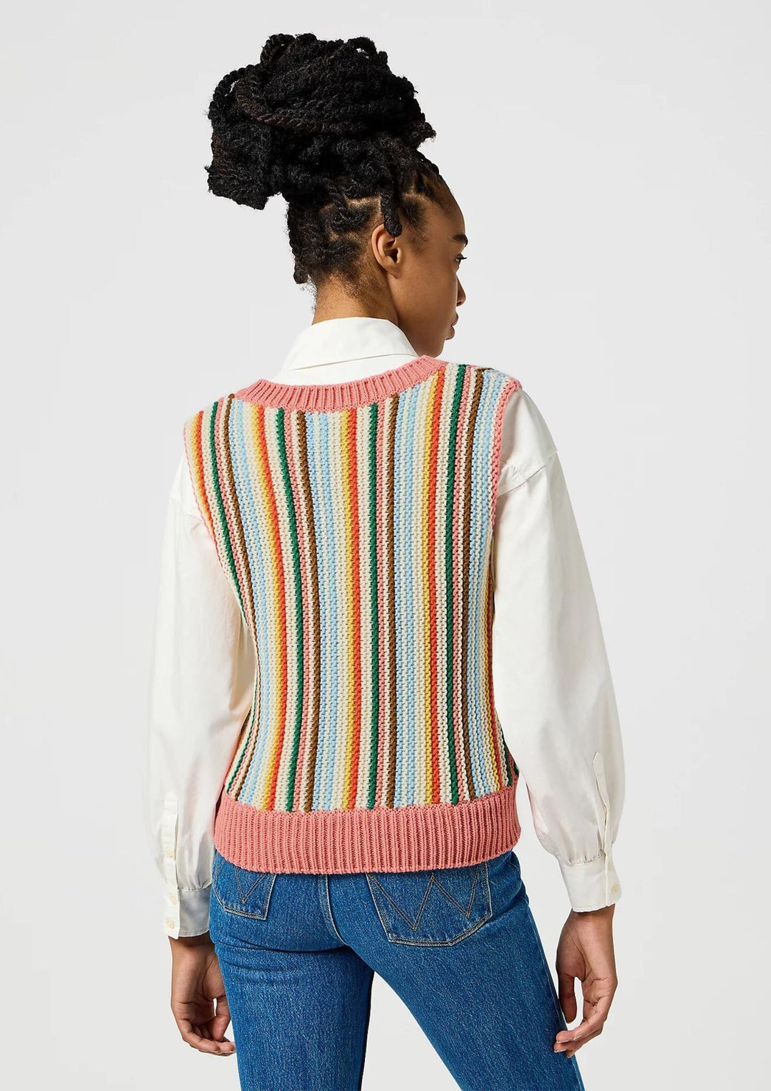 Wrangler - Strik Vest - Multicoloured