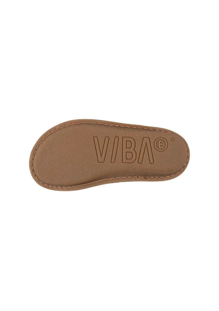 Vibae - Satin Tropez - Leather Cognac Brown