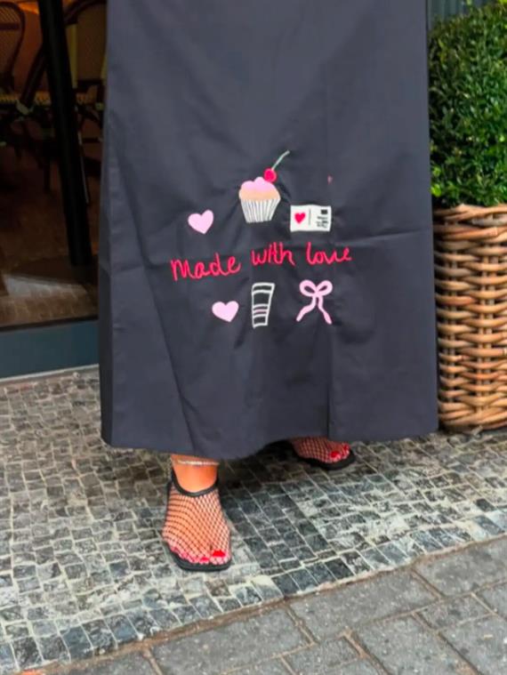 Wauw - Heart Kjole - Black