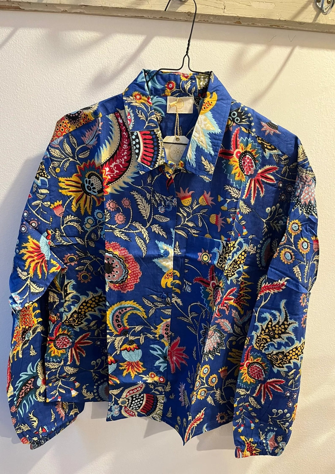 WAUW - Ruth Basic Skjorte - Blue - Onesize