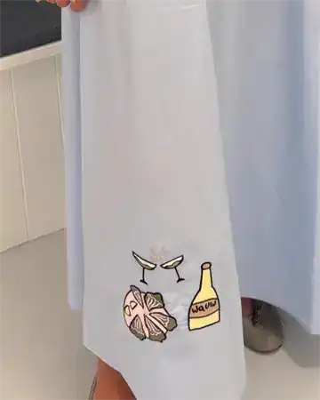 Wauw - Oyster kjole - baby blue