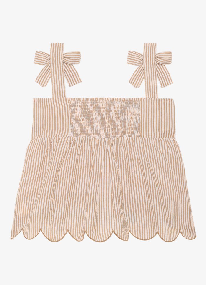 Sissel Edelbo - Wenke Top - Sand Stripes