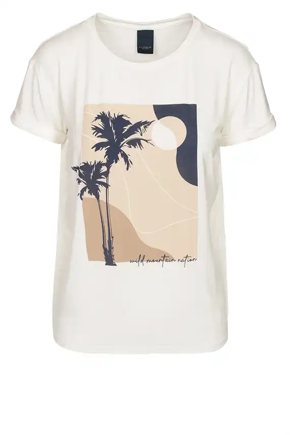 Luxzuz - Wild T-shirt - Cream