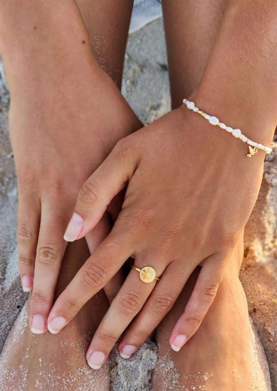 With Love Darling - Fred - Perle Armbånd