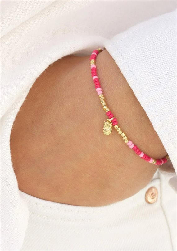 With Love Darling - Visdom - Perle Armbånd
