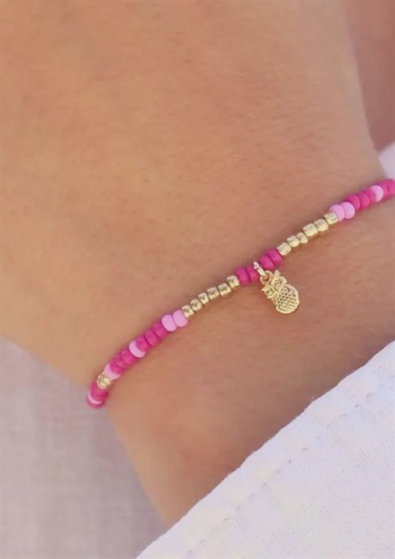 With Love Darling - Visdom - Perle Armbånd