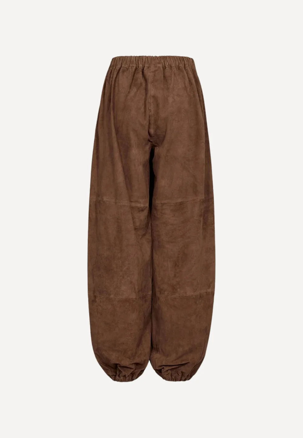 Depeche - Ella Suede Balloon Pants - Wood