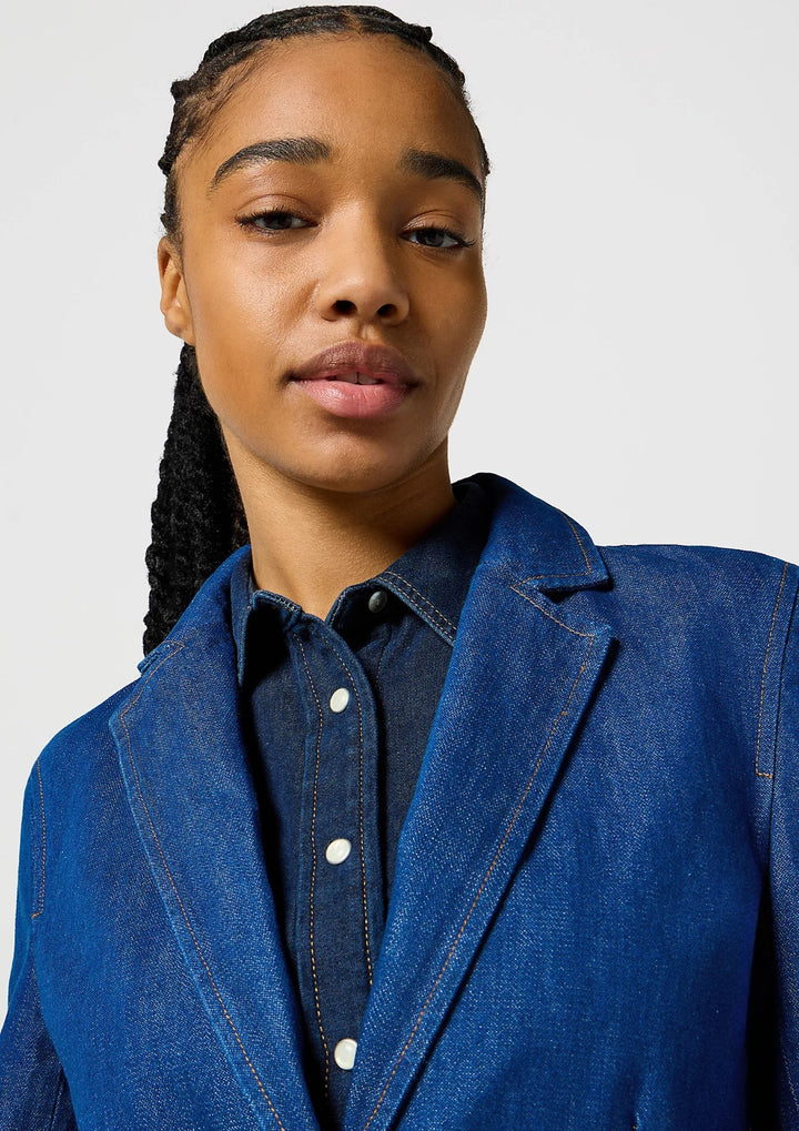 Wrangler - Blazer Jakke Unworn - Blue
