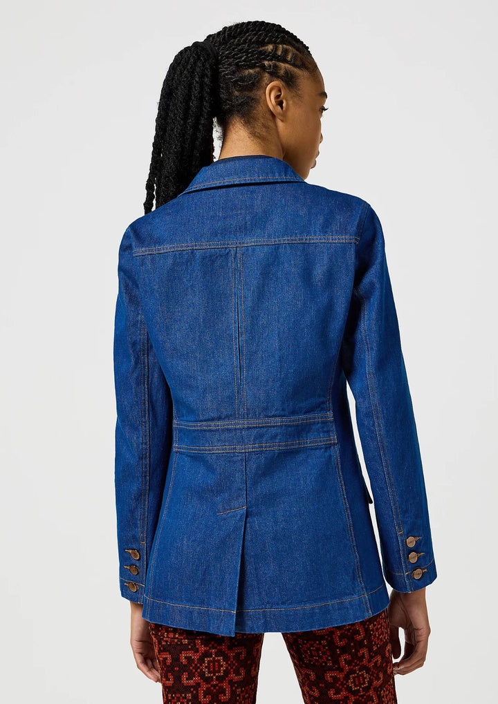 Wrangler - Blazer Jakke Unworn - Blue