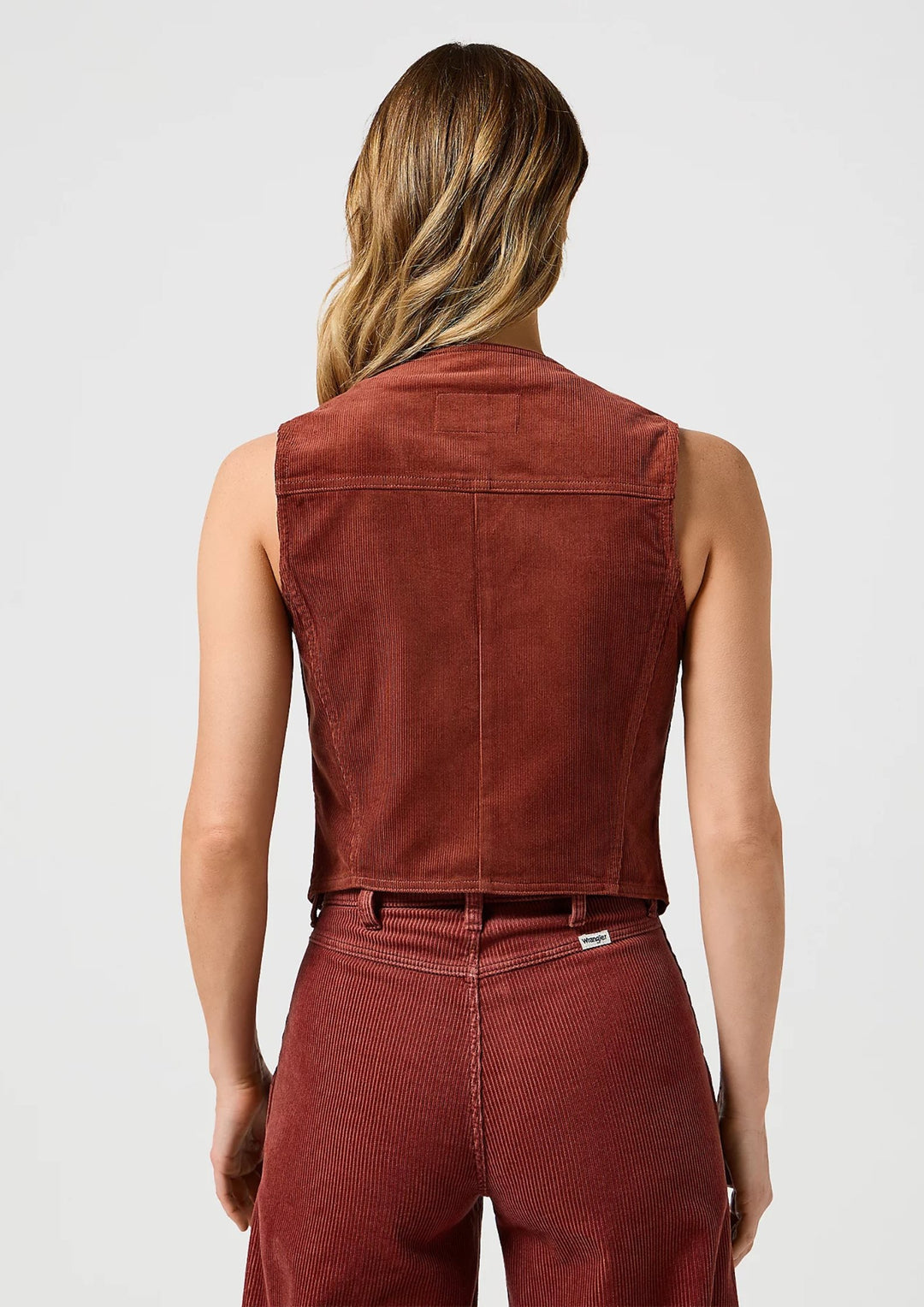 Wrangler - Femme Vest Madder Brown - Rus/Copper