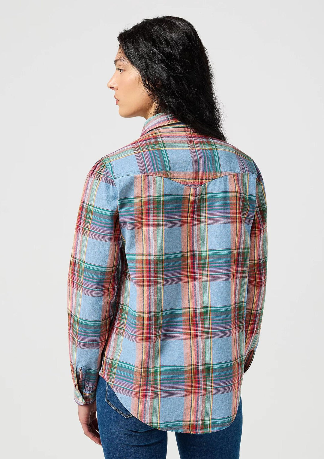 Wrangler - Femme Western Skjorte - Indigo