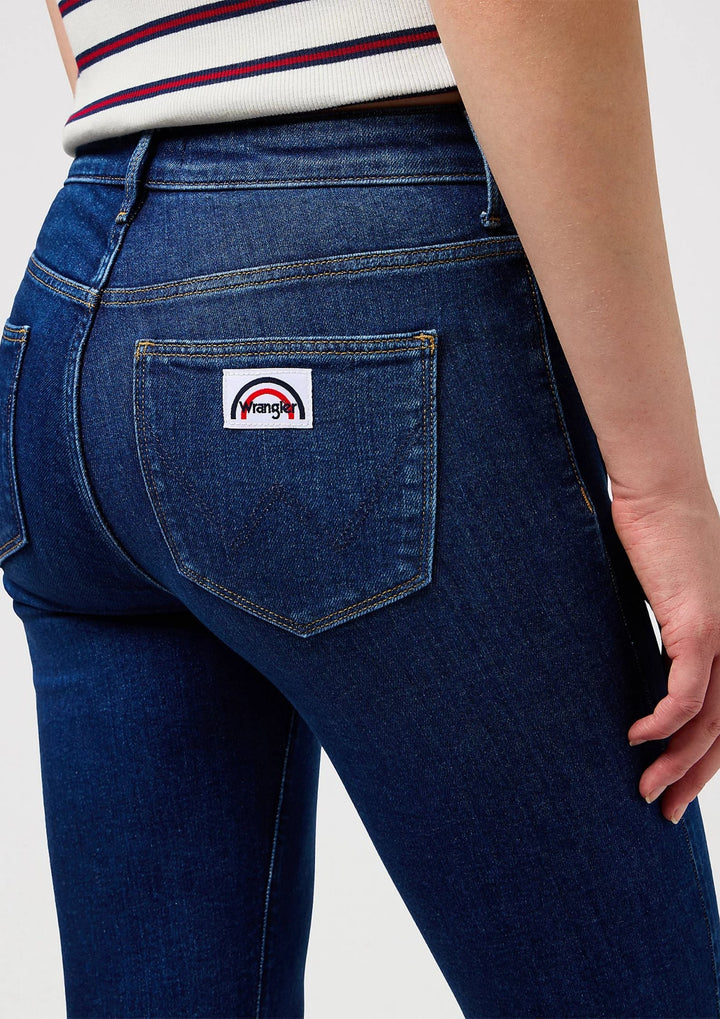Wrangler - Flare Jeans - Dark Wash