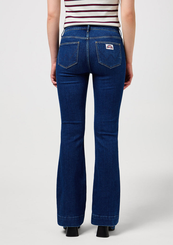 Wrangler - Flare Jeans - Dark Wash