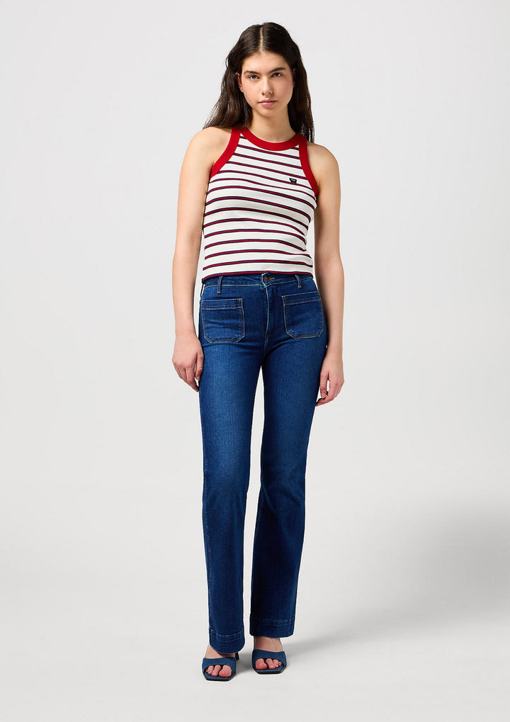Wrangler - Flare Jeans - Dark Wash