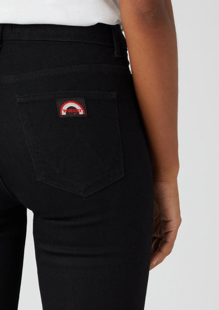 Wrangler - Flare Jeans - Retro Black