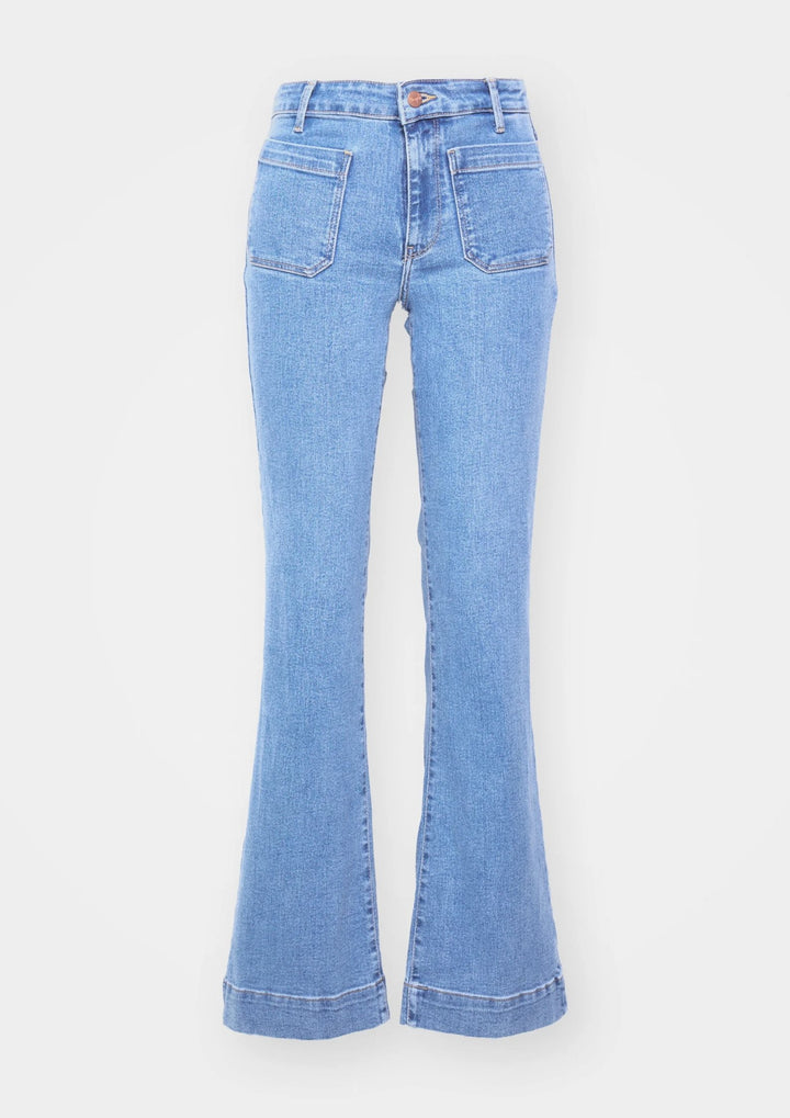 Wrangler - Flare Jeans - Velvet Sky