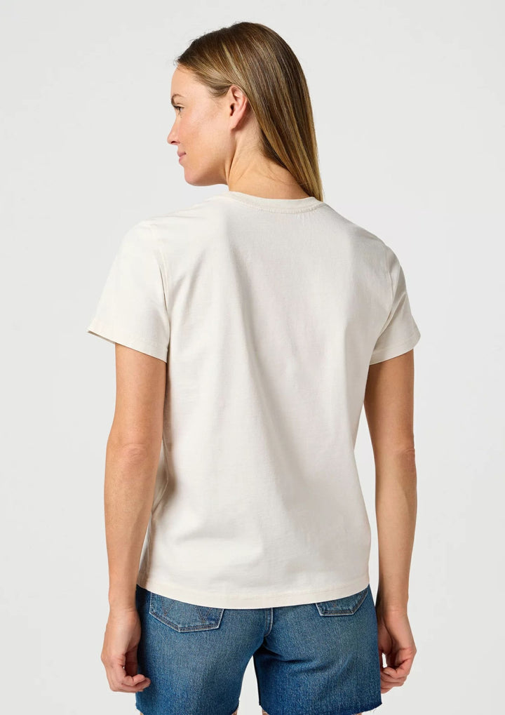 Wrangler - Graphic T-shirt - Vintage White