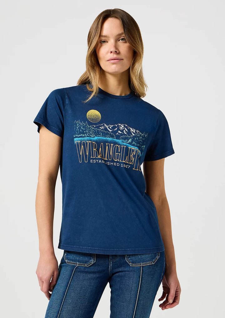 Wrangler - Graphic Tee - Navy