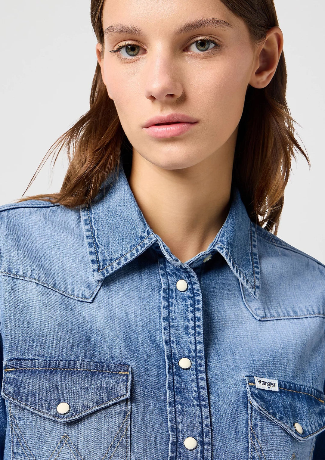 Wrangler - Heritage Shirt - Blue Melon Wash