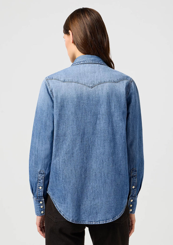 Wrangler - Heritage Shirt - Blue Melon Wash