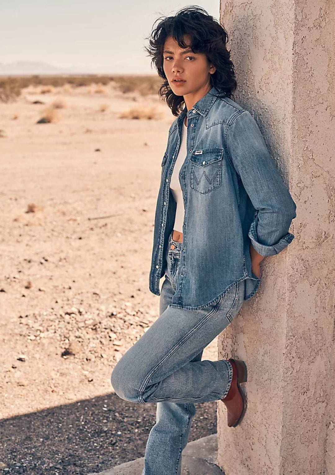 Wrangler - Heritage Shirt - Blue Melon Wash
